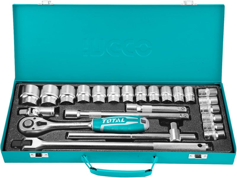 TOTAL Total 24-Piece 1/2" Socket Set