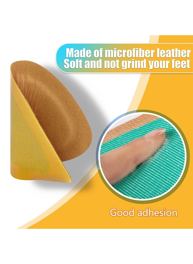 Peachjoy Cushion Pads, 4 Pair Leather Boots Heel Grips Liner, Inserts for Women/Men Loose Shoes, Protectors, Improved Comfort and Fit for Sneaker, Leather Shoes, High Heels  - Image 3