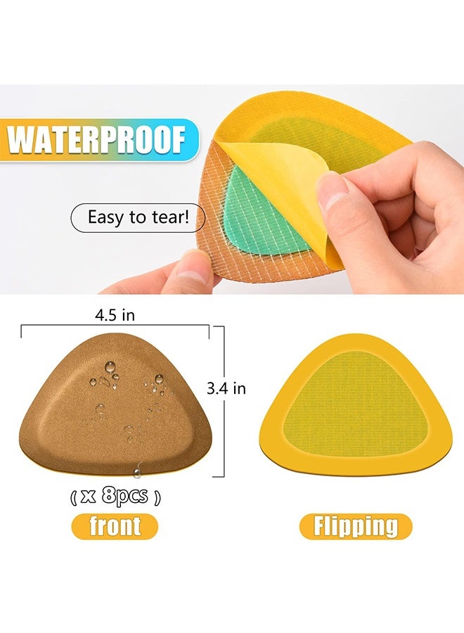 Peachjoy Cushion Pads, 4 Pair Leather Boots Heel Grips Liner, Inserts for Women/Men Loose Shoes, Protectors, Improved Comfort and Fit for Sneaker, Leather Shoes, High Heels  - Image 2
