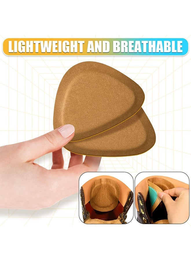 Peachjoy Cushion Pads, 4 Pair Leather Boots Heel Grips Liner, Inserts for Women/Men Loose Shoes, Protectors, Improved Comfort and Fit for Sneaker, Leather Shoes, High Heels  - Image 5