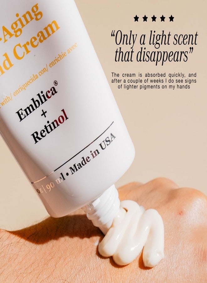 Robanda Retinol Anti-Aging Hand Cream - Hydrating & Moisturizing Hand Lotion with Anti-Aging Formula to Help Prevent Wrinkles & Reduce Fine Lines, 3 oz, Lightly Scented - Image 5