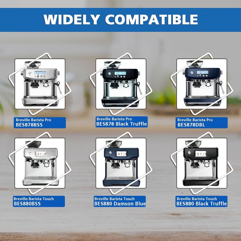 isinlive Water Filter Replacement for Breville Espresso Machine Barista Touch BES880, Barista Touch Impress BES881, Oracle Touch BES990, Oracle BES980, Dual Boiler BES920 Bambino ClaroSwiss Sage, Pro BES878 - Image 2