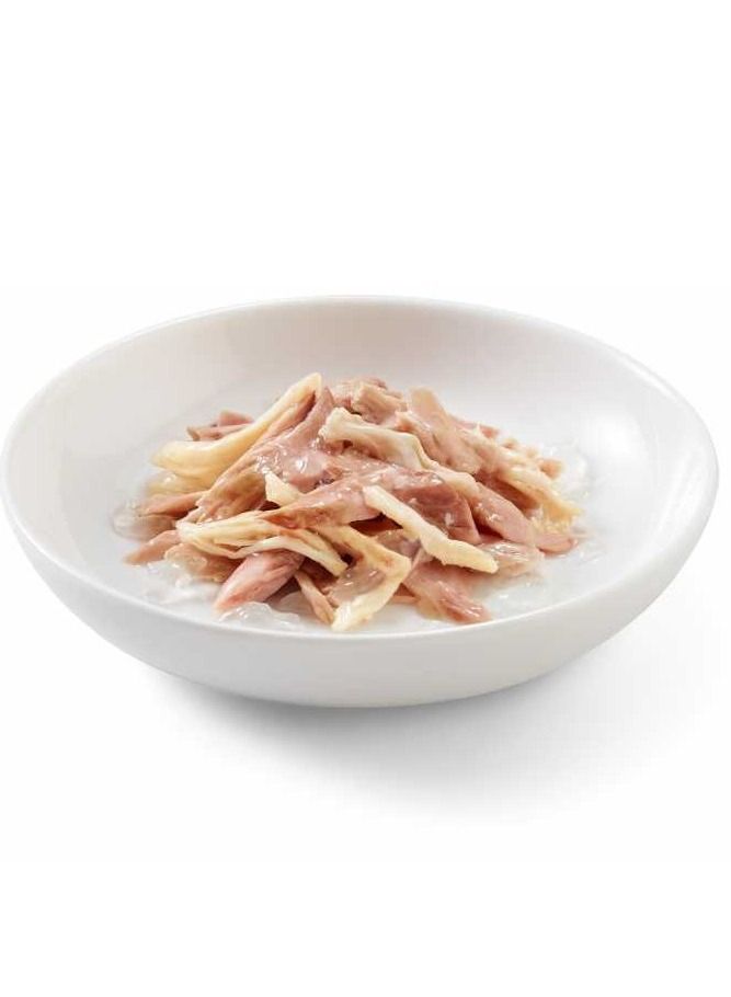 شيسر شيزير طعام قطط رطب متكامل ومتوازن في الجيلي – عبوات متعددة – تونة مع دجاج (6 × 50 جم) - Image 4