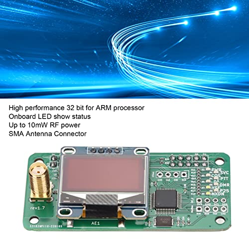 Hilitand UHF VHF UV MMDVM Hotspot Module Kit SMA Interface LED Display Hotspot Board with Antenna - Image 3