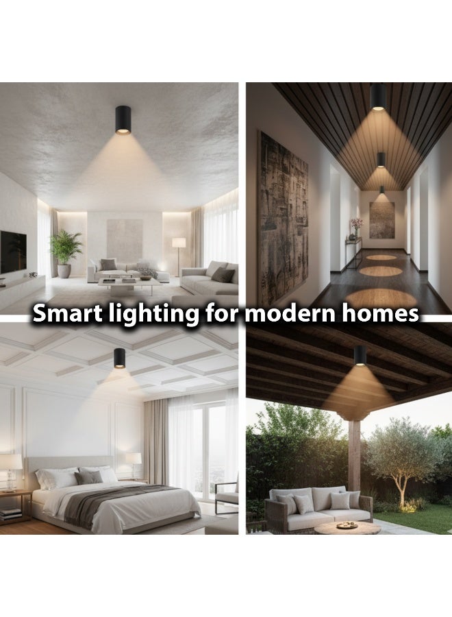 ALFRIDAY Surface Cylinder Ceiling Spotlight, 15W, 3000K, IP65 - Image 4