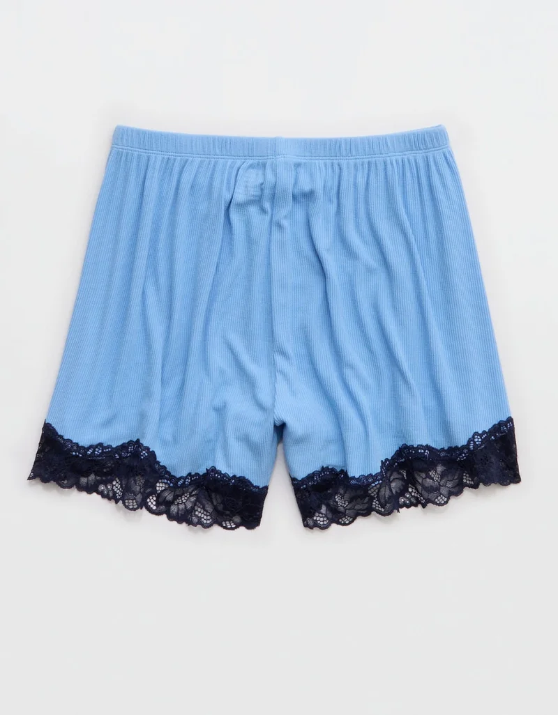 Aerie  OVERSLEPT by Aerie Real Soft Ribbed Pajama Short for Women | Best Price UAE
