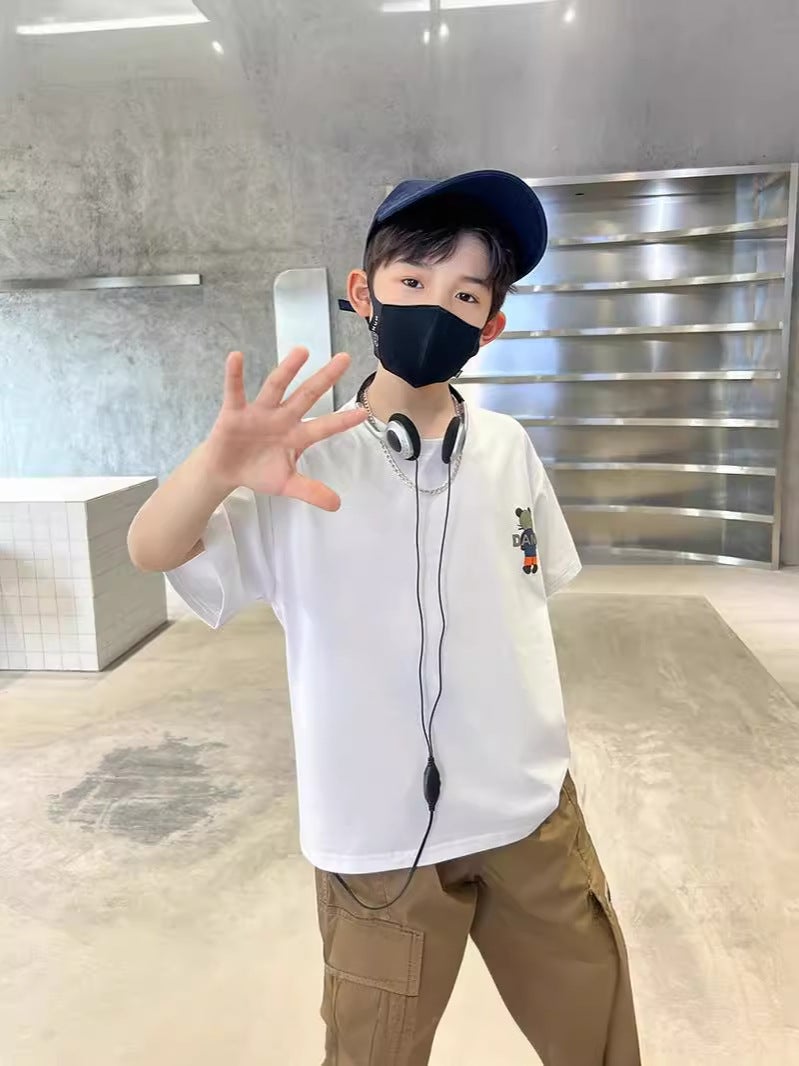 Children'S Clothing Boys' Pure Cotton Short-Sleeved T-Shirt 2026 New Style Kidsren'S Thin Top Boys' Summer T-Shirt Trendy - Image 4