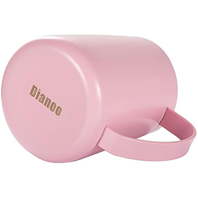 Dianoo Milk Frothing Pitcher 600Ml Stainless Steel Espresso Steaming Pitcher Milk Coffee Frothing Cup Milk Foam Maker For Cappuccino Latte Pink - Image 3