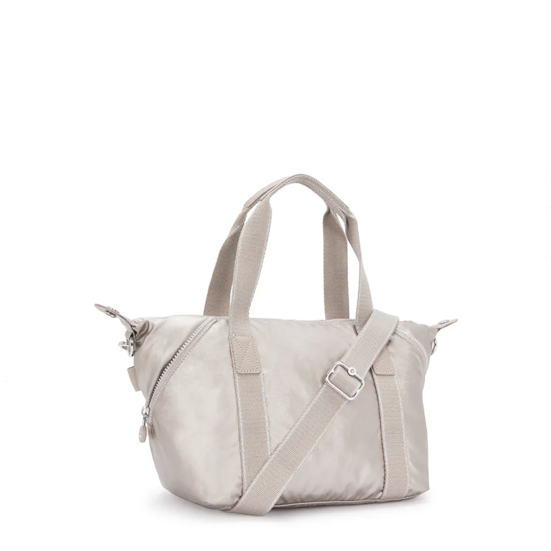 كيبلينغ Art Mini Metallic Glow Small Handbag with Removable Shoulderstrap