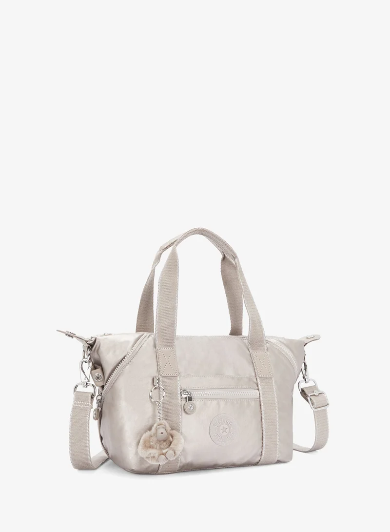 Kipling  Art Mini Metallic Glow Small Handbag with Removable Shoulderstrap for Women | Best Price UAE
