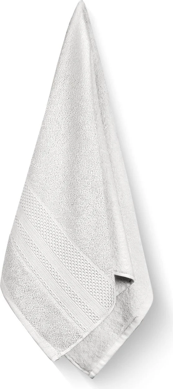 Bluenity Softy - 100% Natural Cotton Extra Soft Bathrobe XL+50X90 Towel Set - White