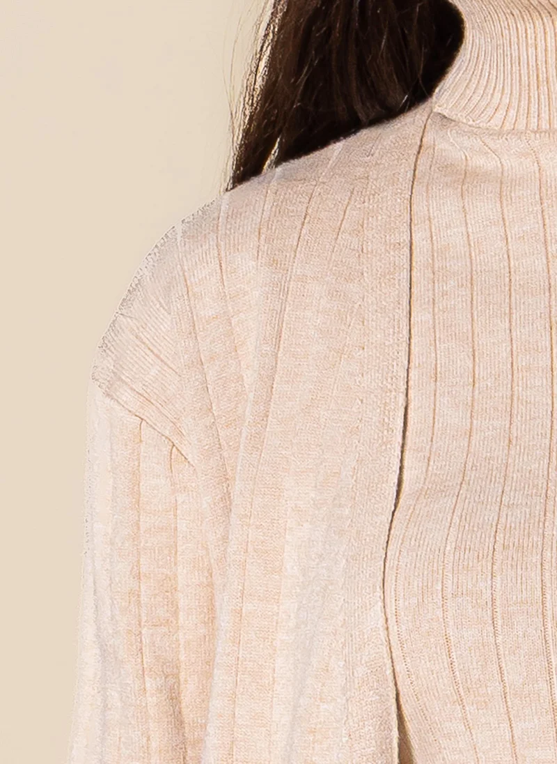 شايبس طقم بياقة سلحفاة محبوك