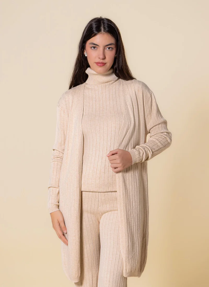 SHAPES KNITTED TURTLE NECK SET
