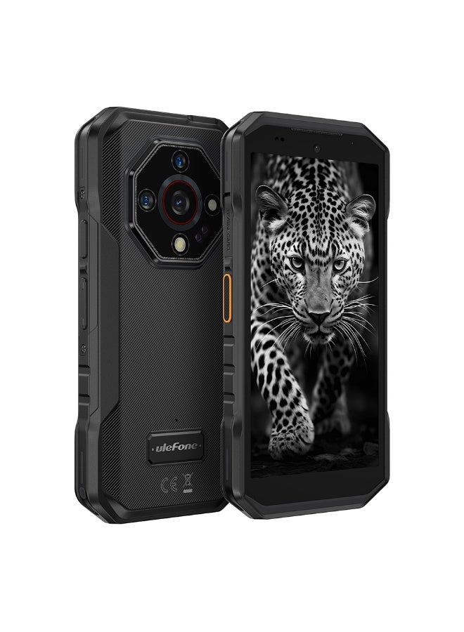 أوليفون ARMOR X32 4G 6GB RAM 128GB ROM|5500mAh بطارية|5.65" شاشة HD+|أندرويد 14|NFC-أسود - Image 3