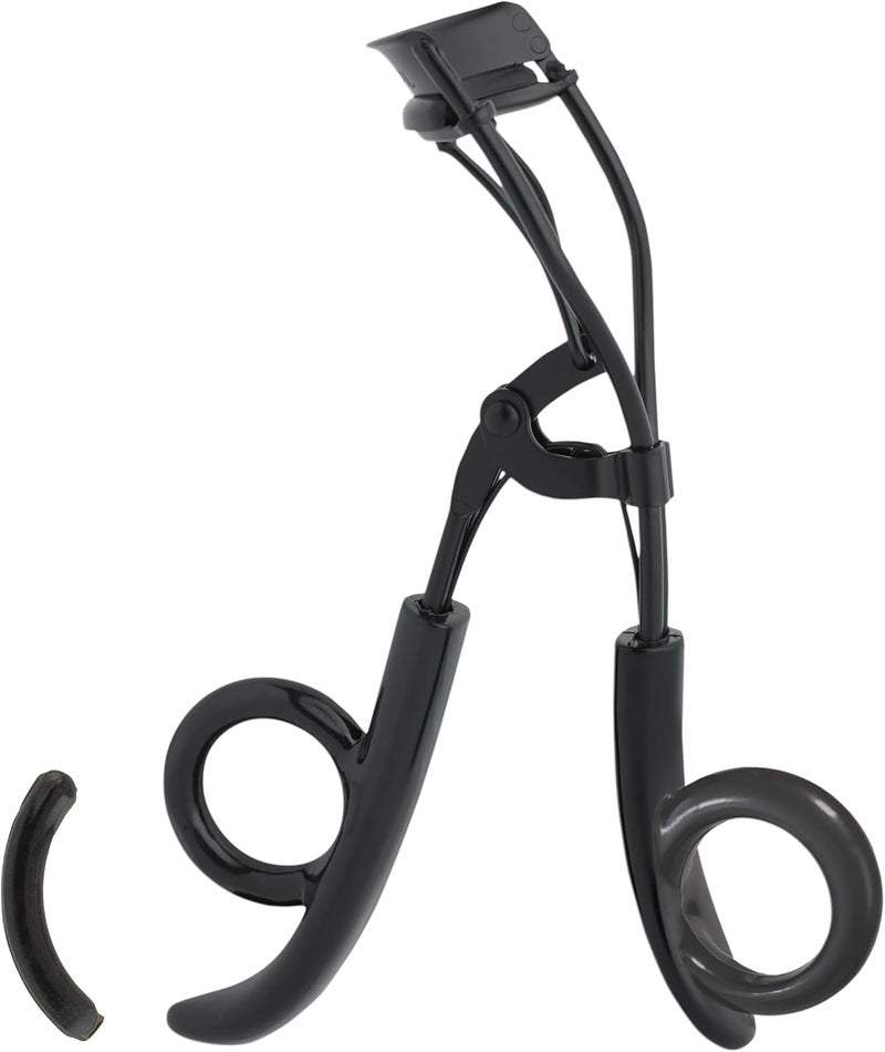 Japonesque Pro Performance Lash Curler with Natural Arch for Sweeping Volume on Natural or False Lashes, Holds Curl for up to 8 Hours, Includes 1 Refill Pad - Image 1