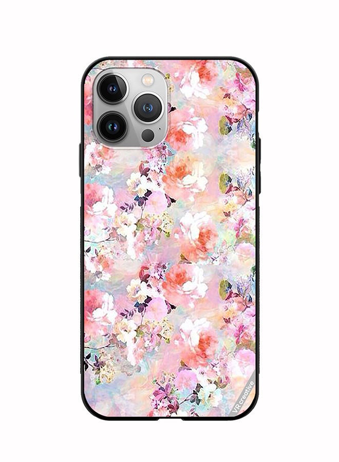 VR CREATIVE Protective Case Cover For Apple iPhone 11 Pro Max Flower Design Multicolour - Image 1
