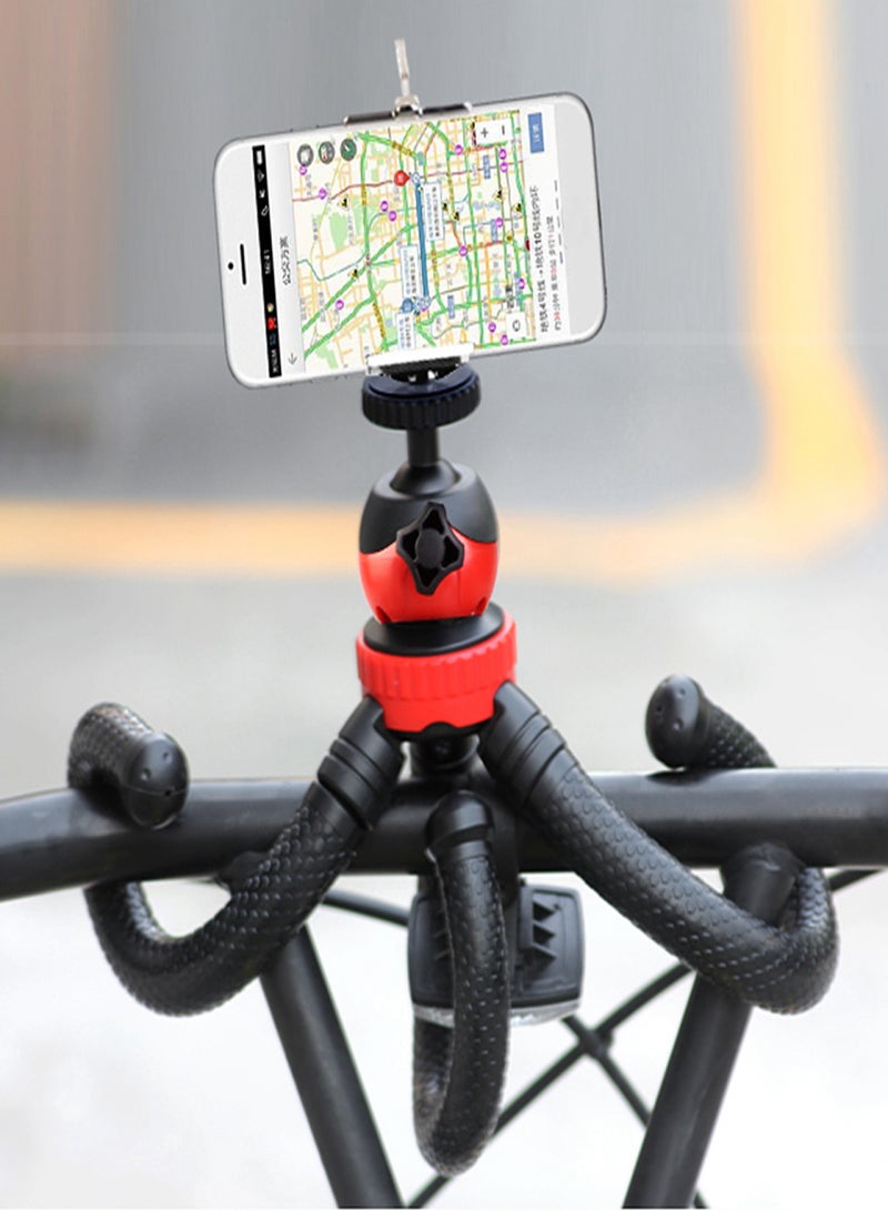 Mini Flexible Tripod Octopus Spider Stand Holder with 360° Ball Head for DSLR Action Camera Smartphone - Image 4
