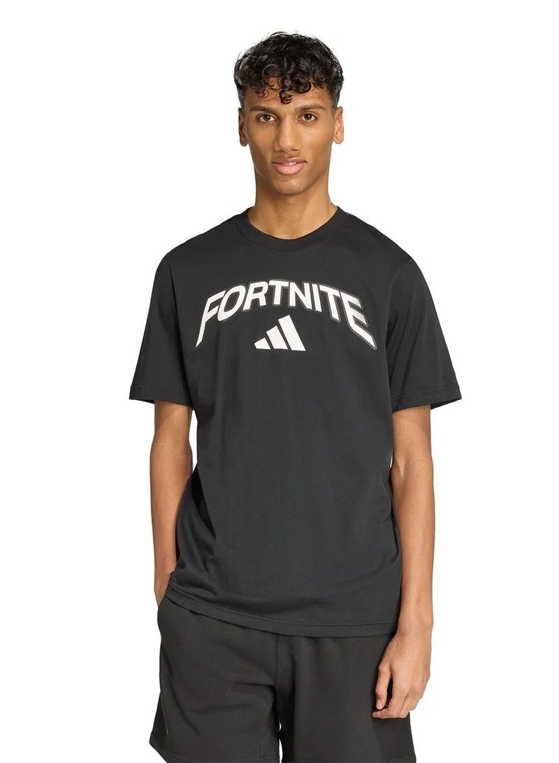 Adidas X Fortnite T Shirt Logo Graphic