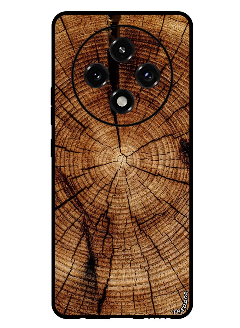 Theodor Protective Case Anti Scratch Shock Proof Bumper Cover For Oppo A3 Pro trunk_tree_texture - Image 1