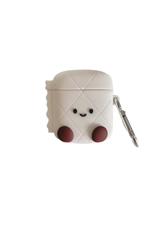 Beiyipin Creative Cute Tissue Paper Expressions Suitable For Apple Airpods 1st/2nd Generation Earphone Case Protective Cover - Image 5