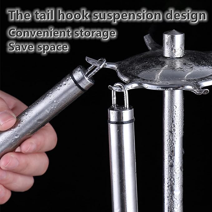 StyleSage StyleSage Fish Scale Scraper and Remover (Stainless Steel) Skin Cleaner Shaver for Fast Cleaning Skin Cooking Tools Saw Tooth Brush Machine for Kitchen Scaler/Cutting Knife Peeler Tool (Pack of 1)  - Image 3