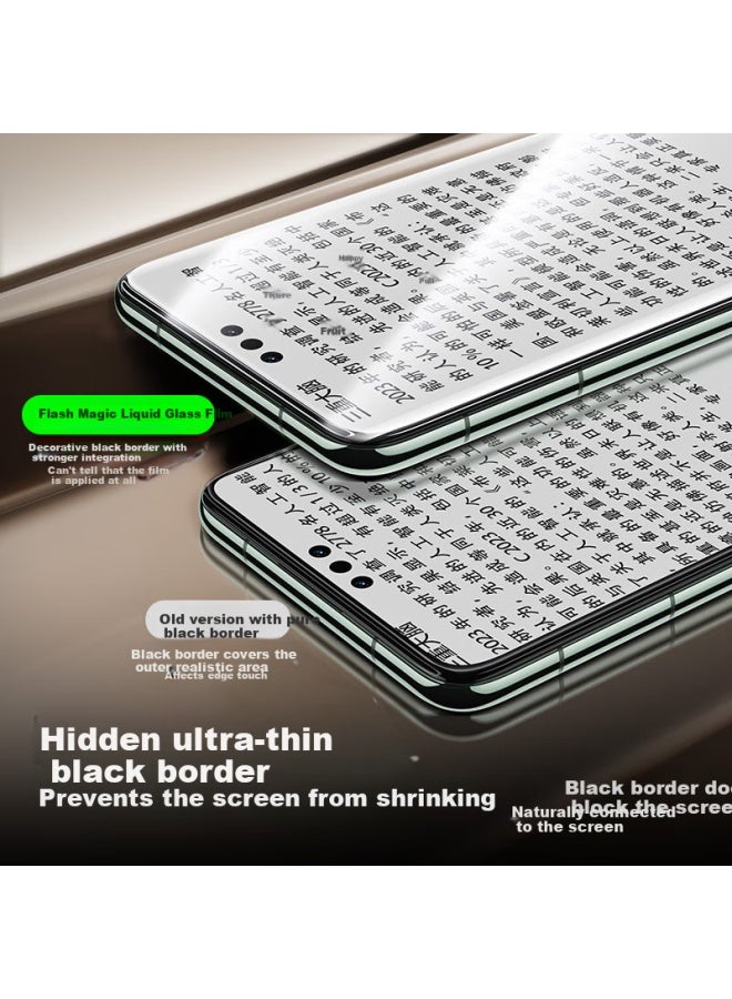 Smartdevil suitable For Huawei Mate 60 Pro Phone Film Mate 60 Pro+/rs Tempered Soft Film Curved Microcrystalline Dust-free Warehouse Full Screen Fit Smooth Anti-fingerprint - Image 2