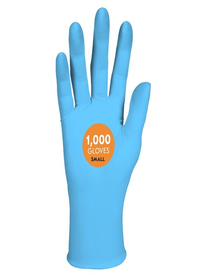 KleenGuard™ G10 Flex™ Blue Nitrile Gloves (54332), 3 Mil, Ambidextrous, Touchscreen Compatible, Small, 100 Gloves/Box - Image 1