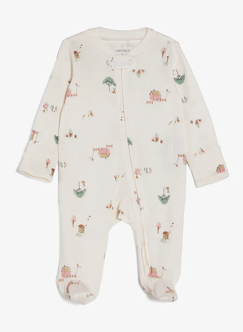 كارترز رومبر أطفال مطبوع بأقدام