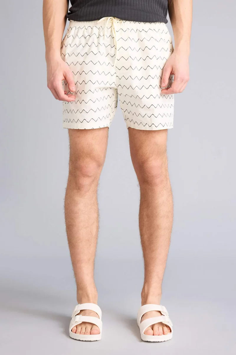 Defacto  Printed Swim Shorts for Men | Best Price UAE