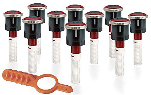 Sprinkler 10 Pack Hunter MP Rotator MP1000 90-210 8'-15 Nozzles with Free Tool! - Image 1