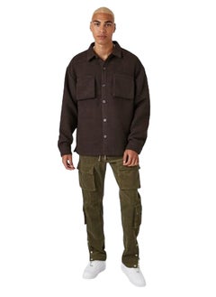FOREVER 21 Drop-Sleeve Pocket Shacket  - Image 1