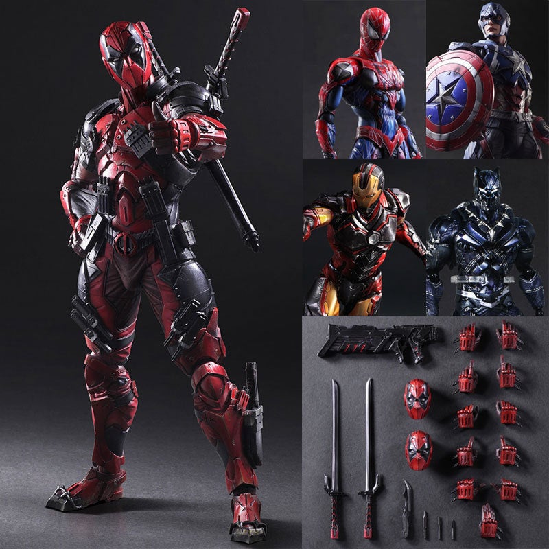 Superhero Action Figure 25cm PVC Collectible Toy – Marvel & DC Characters - Image 1
