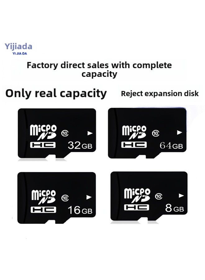 بطاقة ذاكرة الهاتف المحمول Direct 8G بطاقة ذاكرة 16 جيجا قراءة وكتابة عالية السرعة بطاقة 32GTF 64 جيجا مسجل قيادة - السعة: 8 جيجا بايت - سرعة عالية C10 - Image 2