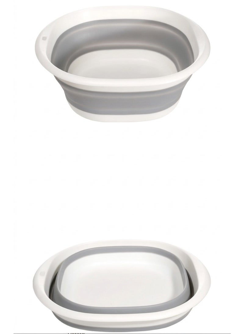 Folding Bucket 34x25x13.5cm Foldable Sink & Portable Basin