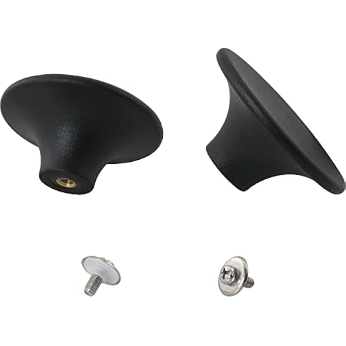 DGBRSM 2Pcs Dutch Oven Knob Bakelite Pot Lid Replacement Knob Compatible With Le Creuset Aldi Lodge And Other Enameled Dutch Oven Black - Image 3