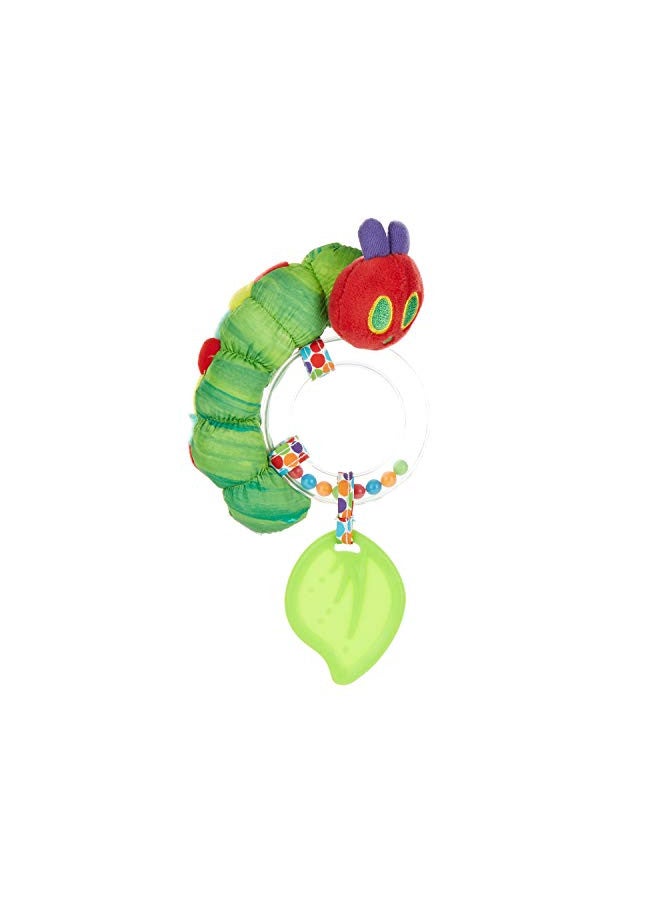 Kids Preferred World of Eric Carle, The Very Hungry Caterpillar Ring Rattle - Image 1