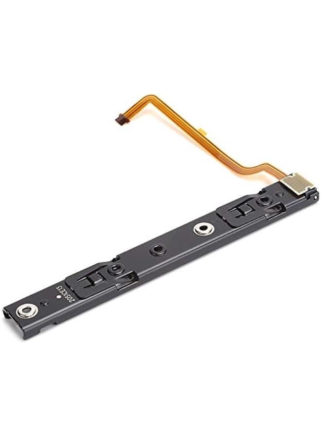 Generic L/R Slider Replacement Parts, Spare Parts Left & Right Slider with Flex Cable Repair for Switch Console Metal Slider for Switch(L Handle)  - Image 1