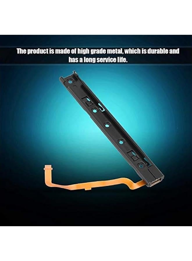 Generic L/R Slider Replacement Parts, Spare Parts Left & Right Slider with Flex Cable Repair for Switch Console Metal Slider for Switch(L Handle)  - Image 2