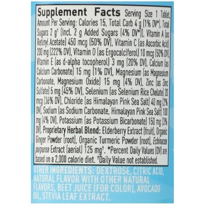 Nuun Immunity Blueberry Tangerine, 10 Drink Tablets - Image 4