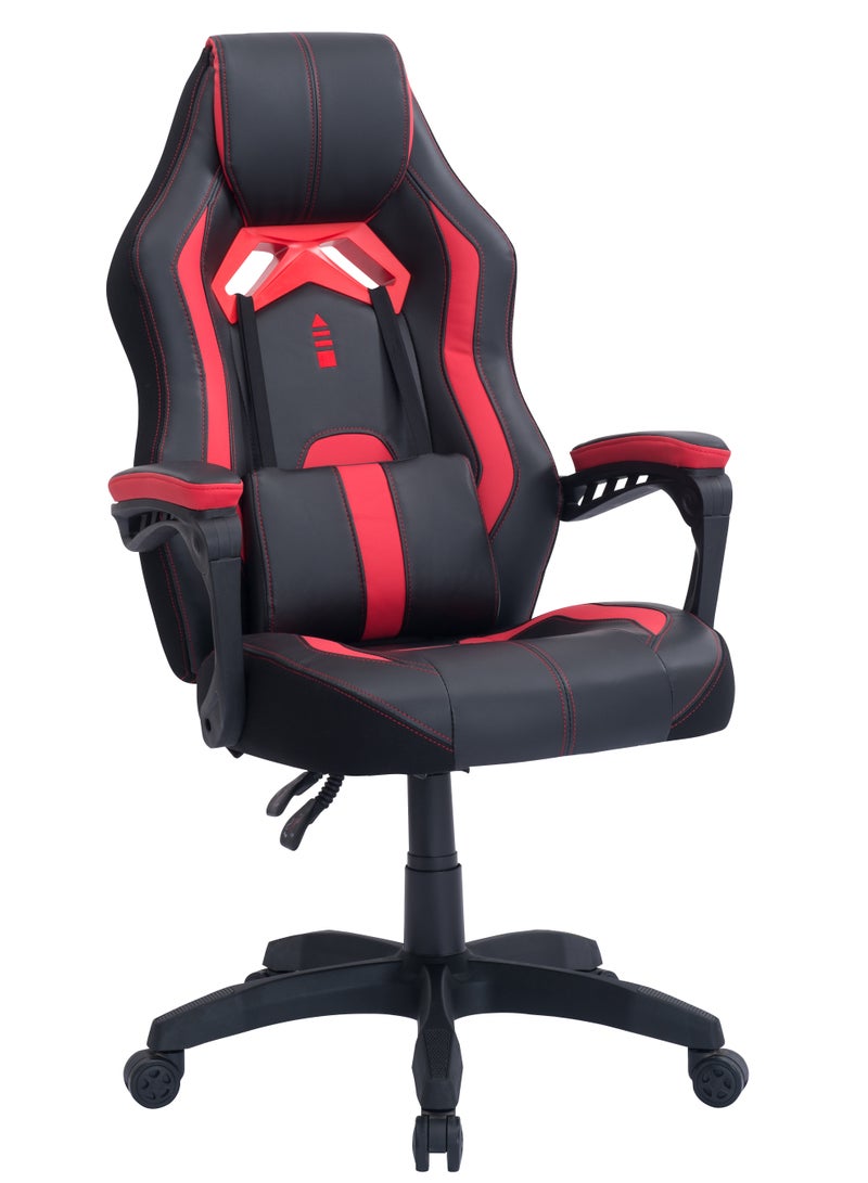 Blitzed OC 6018 Gaming Chair Computer Office Chair in Racing Style - Red | 6018RED - Image 2