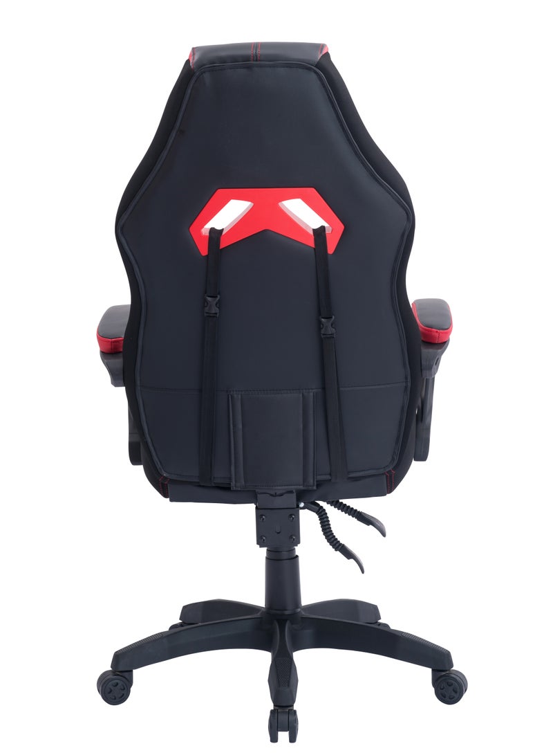 Blitzed OC 6018 Gaming Chair Computer Office Chair in Racing Style - Red | 6018RED - Image 4