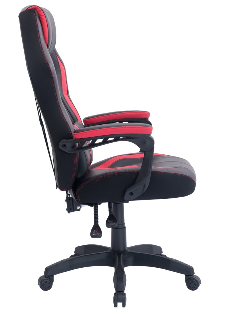 Blitzed OC 6018 Gaming Chair Computer Office Chair in Racing Style - Red | 6018RED - Image 3