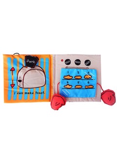 Generic JJOVCE Baby Chef Cloth Book 6-12 Months Educational Baby Toys 0-1 Years Old Safe To Bite And Tear-Color:Spot Goods  - Image 5