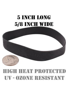 Platinum Rubber A Wide Large Premium Outdoor Rubberbands, Made In Usa, High Heat Uv Resistant Platinum Rubber Crepe Band (5" Long X 5/8" Wide) 60Pcs Per Pound Natural Latex (0.50, Pounds)  - Image 4