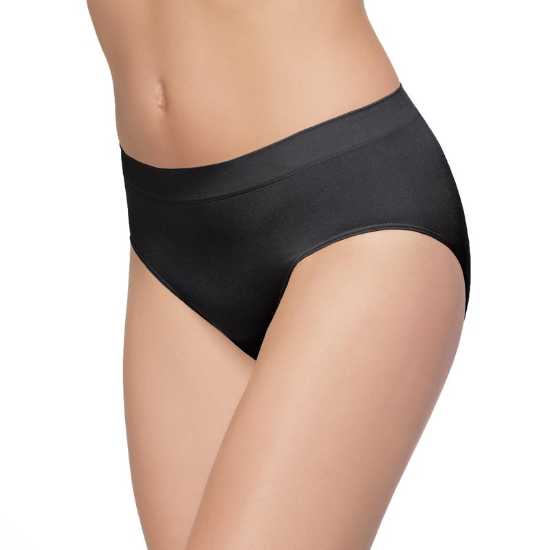 Wacoal womens B-smooth Panty briefs underwear, Black, Large US - Image 3