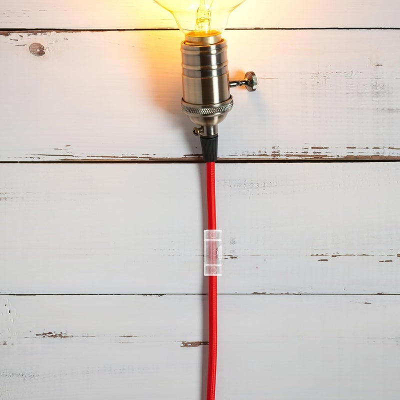 20 Pack White Cable Clips Wire Cord Holder Organizer for Wall Desktop Home Office - Image 5