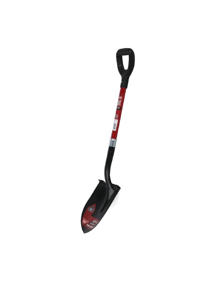 ACE Fiberglass Handle Round Point Shovel Red and Black 29 Inch PRY-F-ACE - Image 2