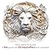 Jollitot Wooden Puzzles Adults 3D Paper Lion Wooden Puzzles 295 Pieces Unique Animal Shaped Wood Challenging Jigsaw Puzzles Gifts for Adults 134x132in - Image 4