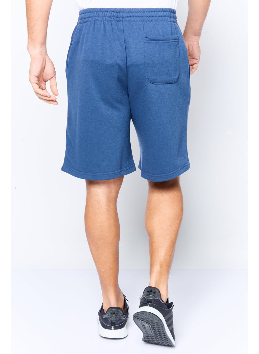 Core Elements Men Brand Logo Basic Short, Slate Blue  - Image 3