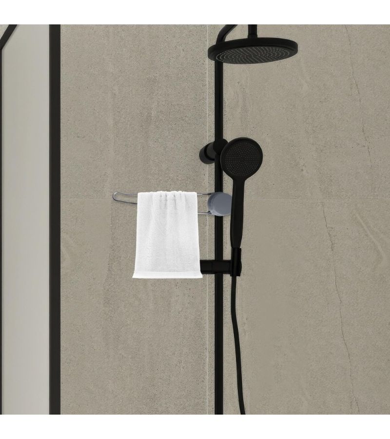 Adjustable Hook Kitchen Faucet Mounted Shelf With Quick Dry Cloth Rack 1pc Space Saving Design For Bathroom And Kitchen Storage - Image 2